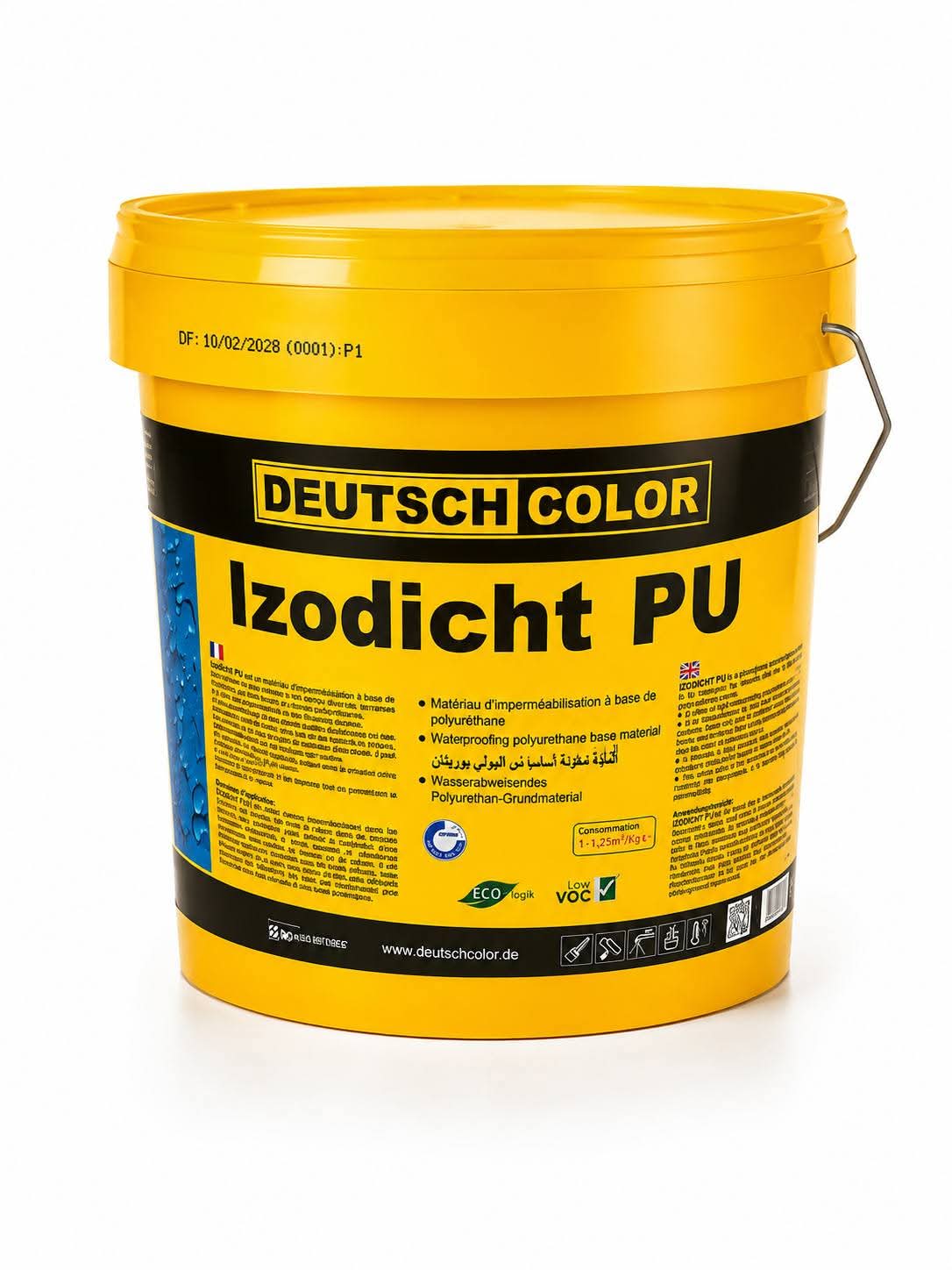 Produit DEUTSCH COLOR Izodicht PU en seau